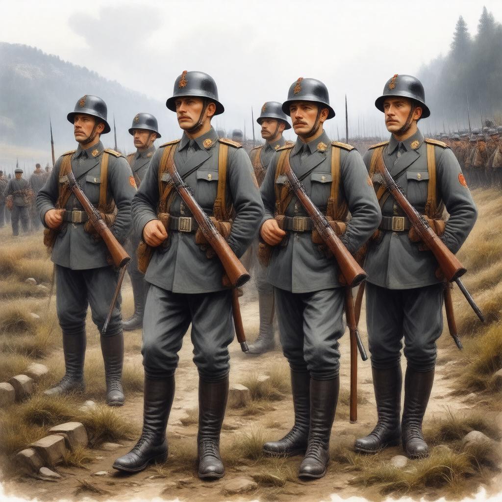 AI-created image of Austro-Hungarian Army