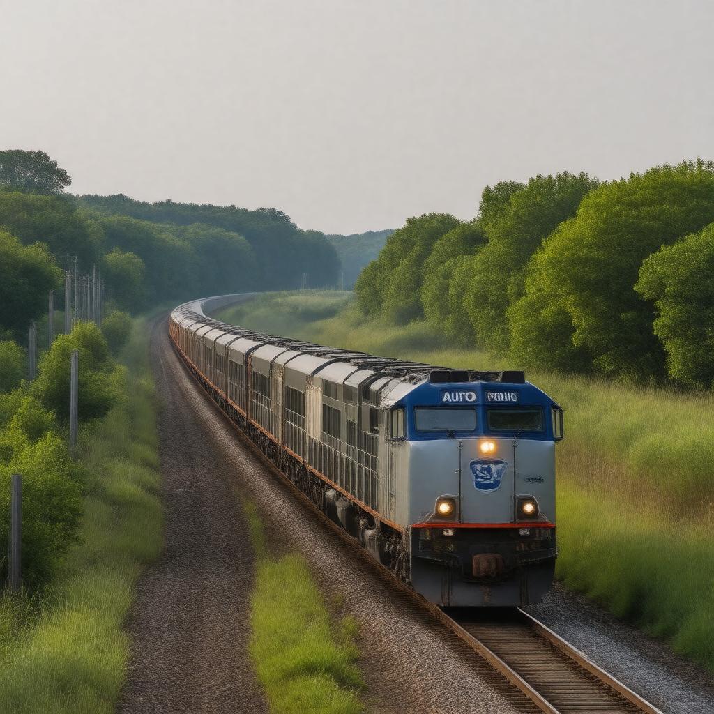 Click to view larger image AI-created image of Auto Train