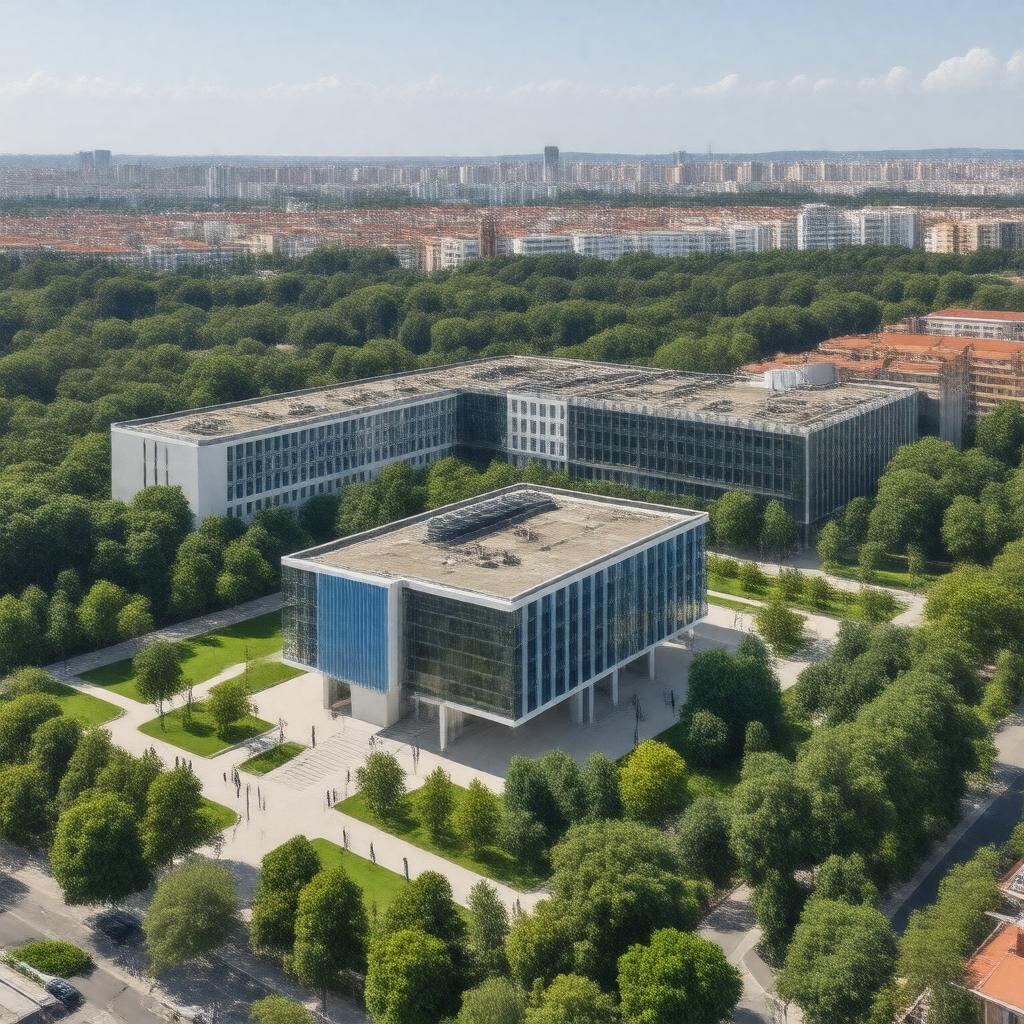 AI-created image of Autonomous University of Madrid