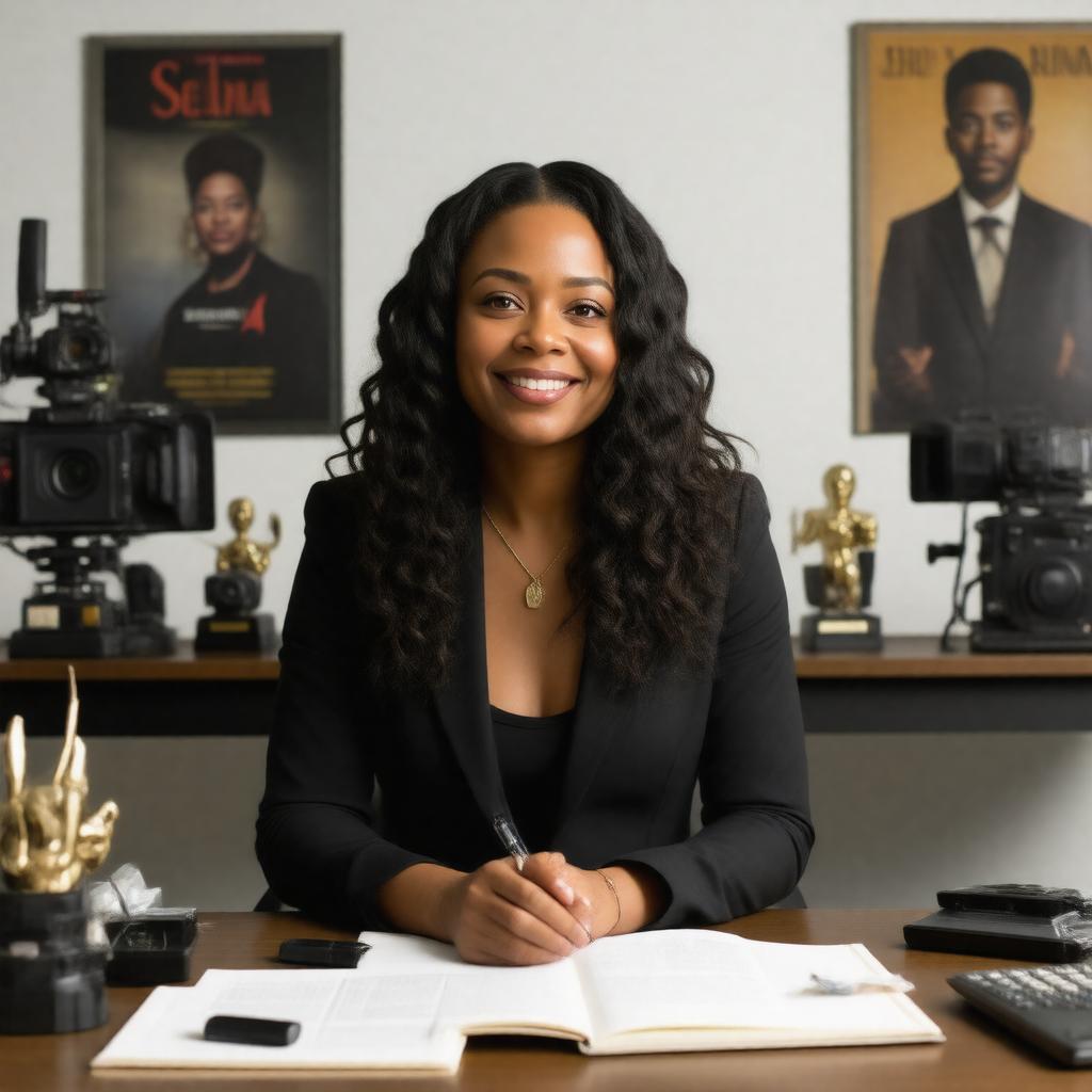 AI-created image of Ava DuVernay