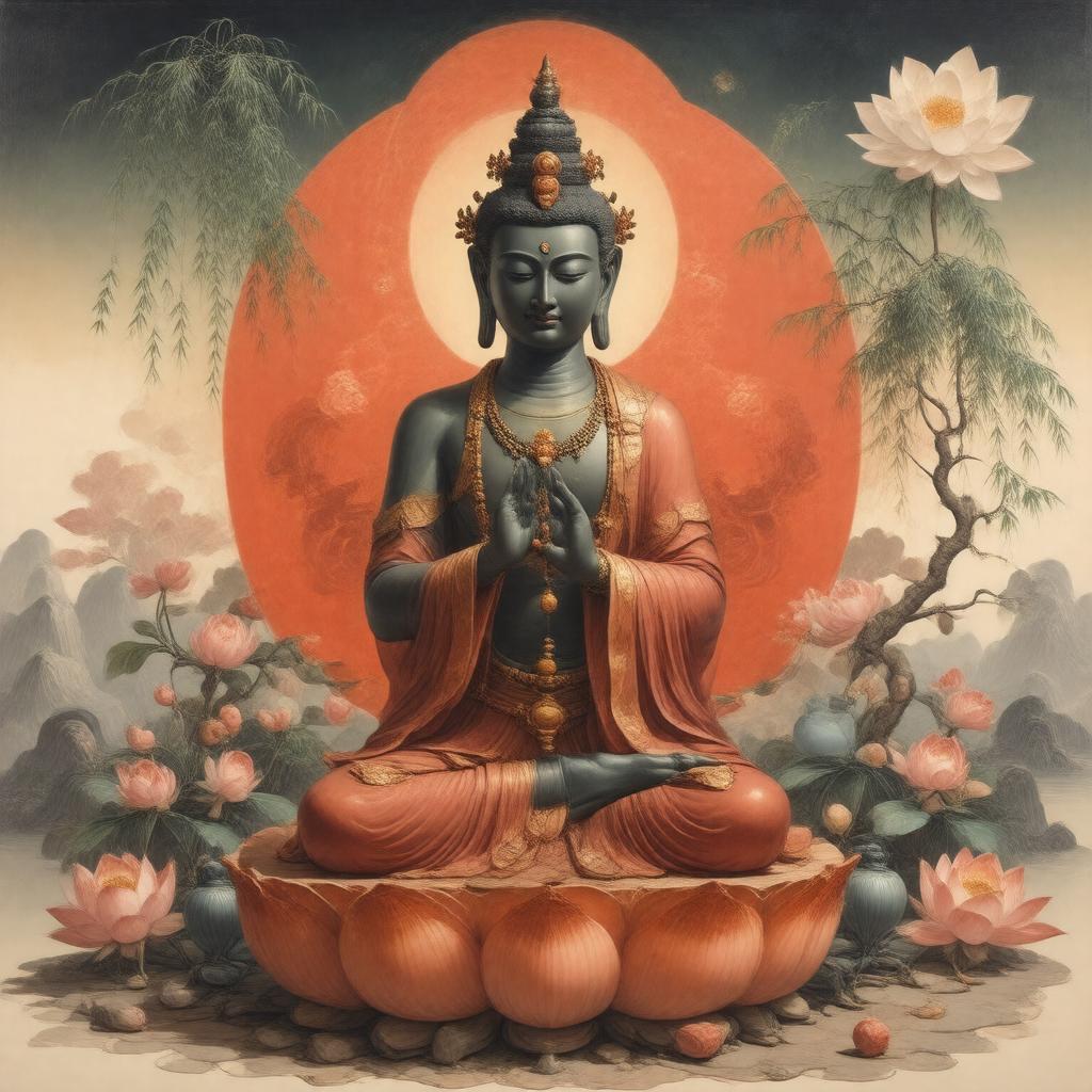 AI-created image of Avalokiteshvara