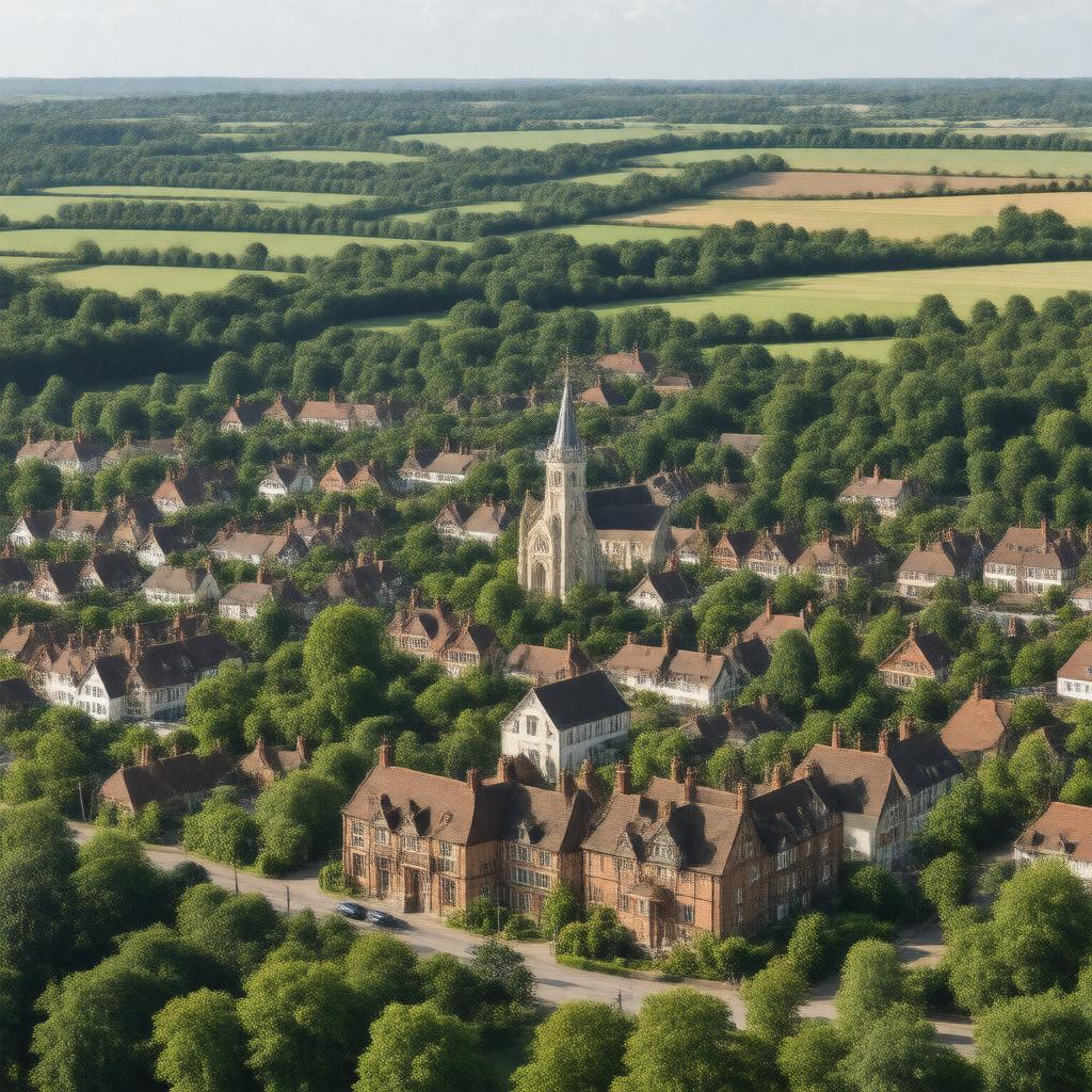 AI-created image of Aveley