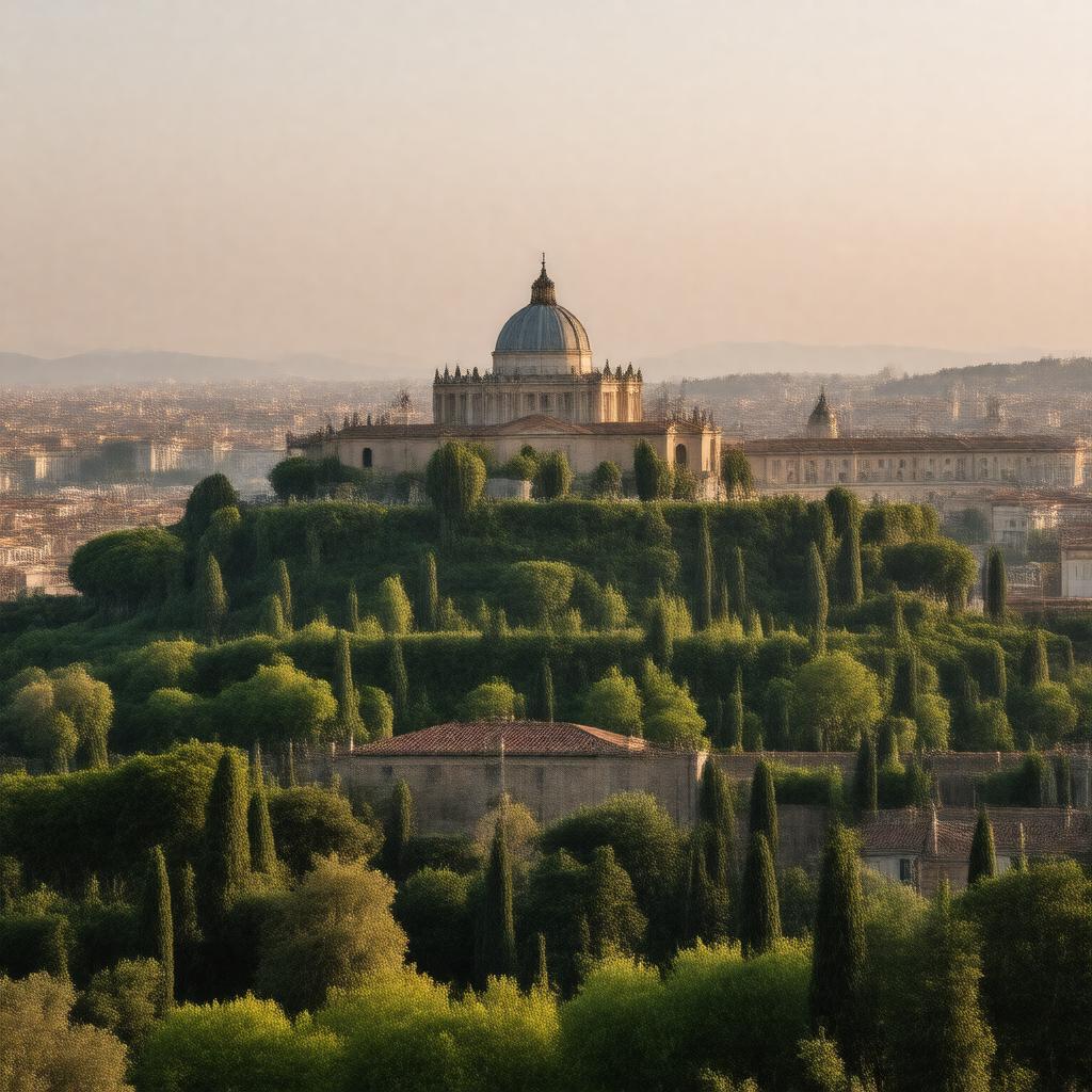 AI-created image of Aventine Hill