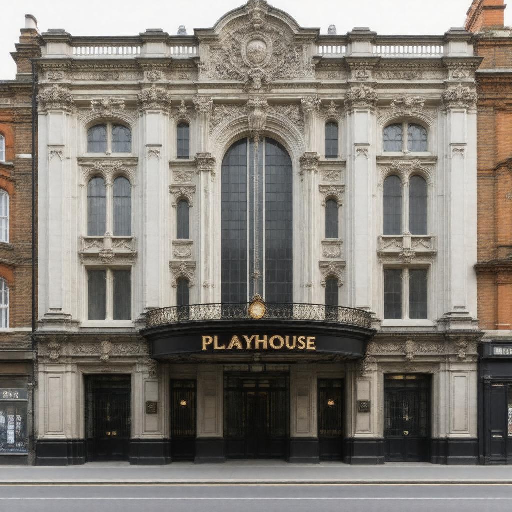 AI-created image of Avenue Theatre, London
