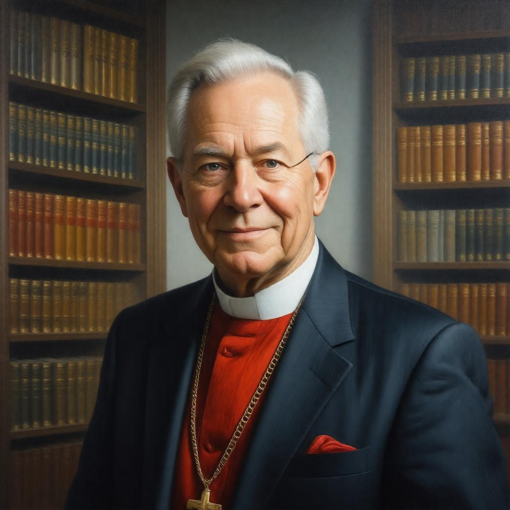 AI-created image of Avery Dulles