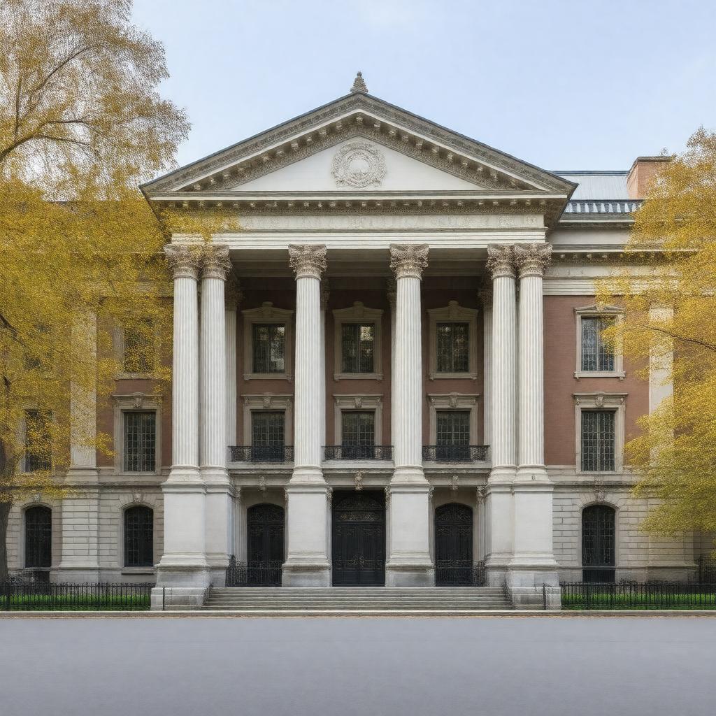 AI-created image of Avery Hall