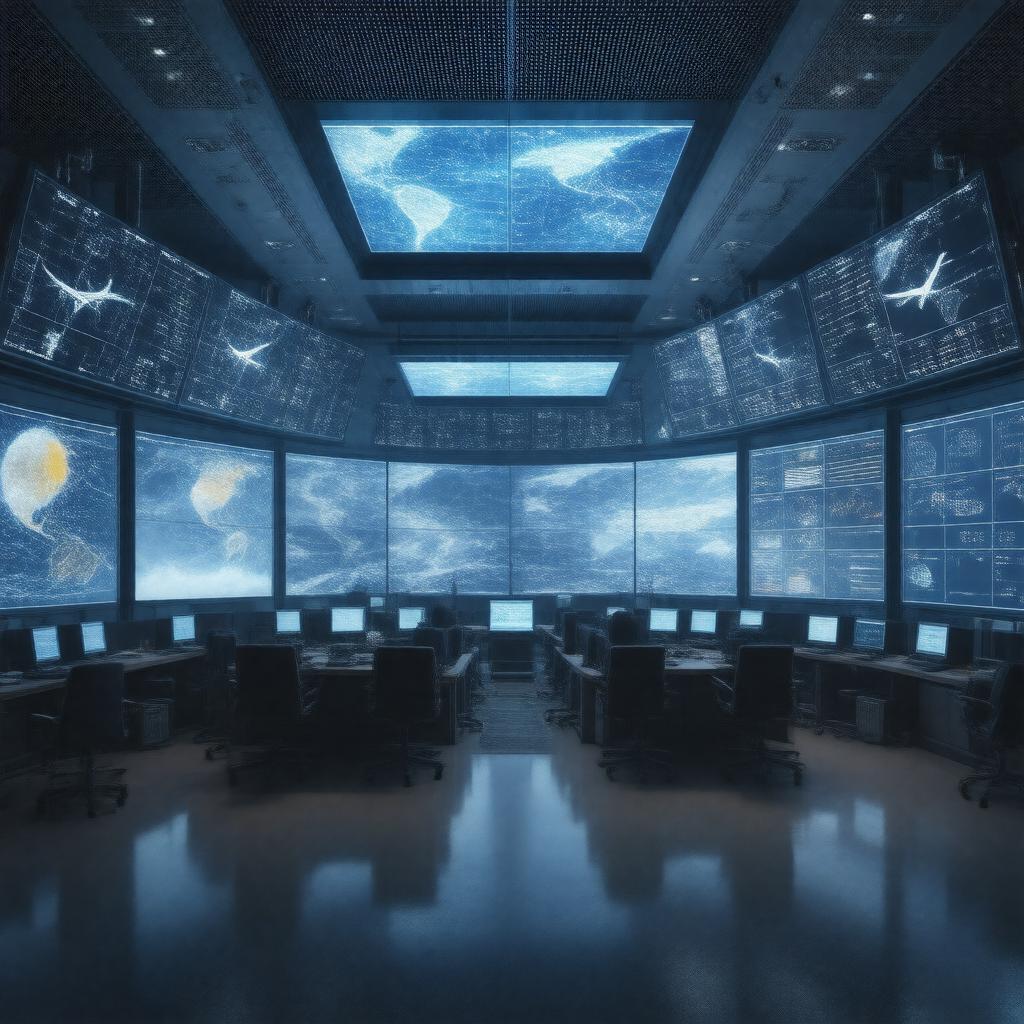 Click to view larger image AI-created image of Aviation Weather Center