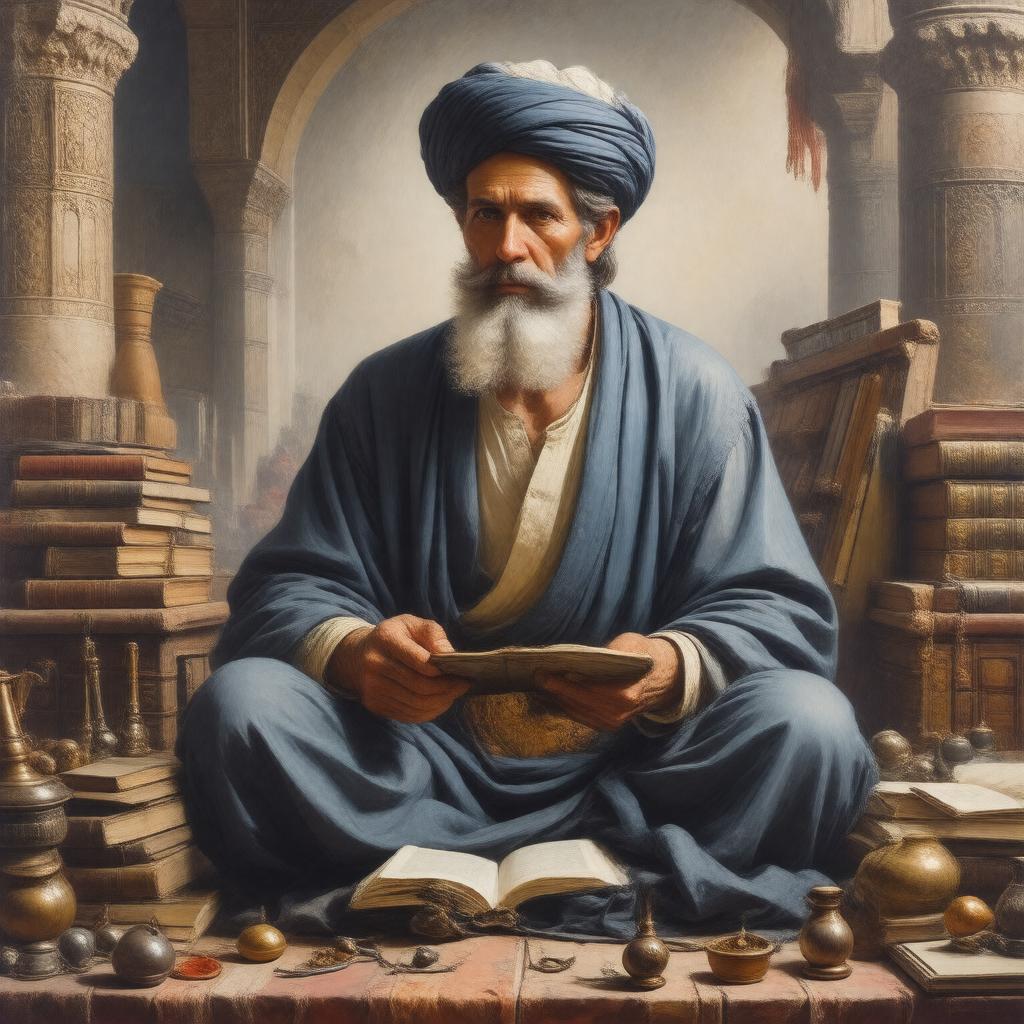 AI-created image of Avicenna