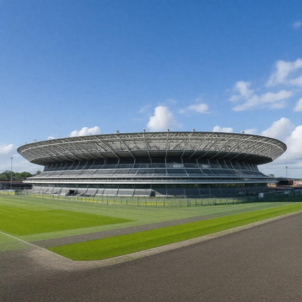 AI-created image of Aviva Stadium