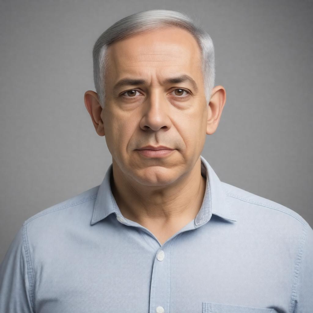 AI-created image of Avner Netanyahu