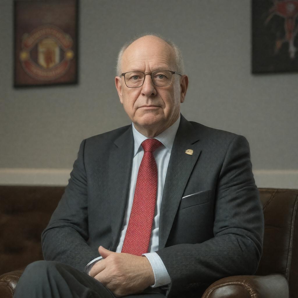 Click to view larger image AI-created image of Avram Glazer