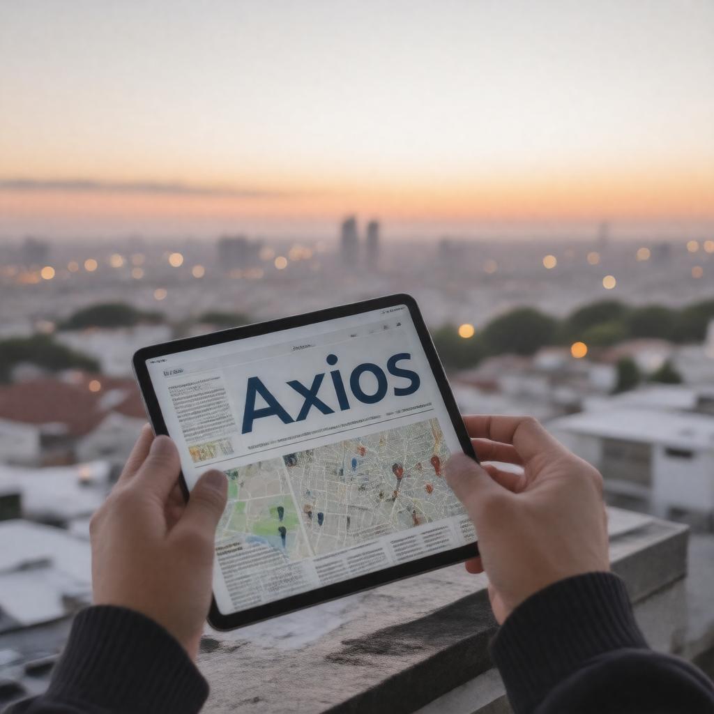 Click to view larger image AI-created image of Axios Local