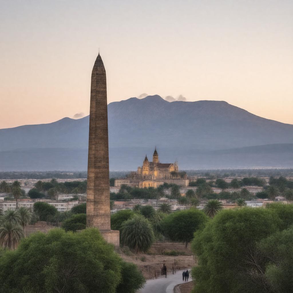 AI-created image of Axum, Ethiopia