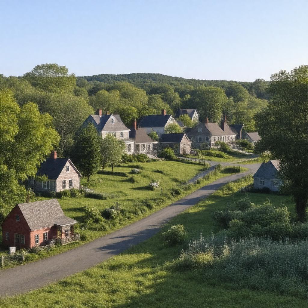 AI-created image of Ayers Village