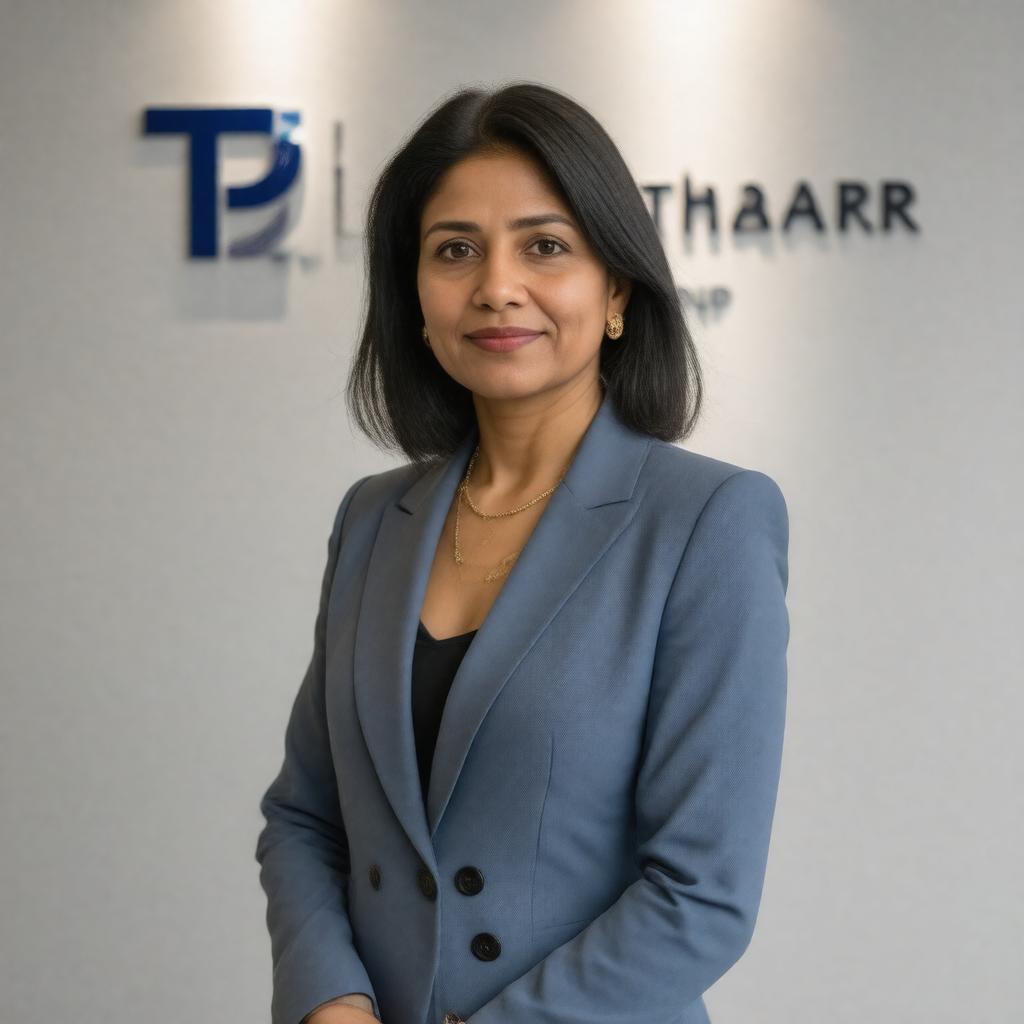 AI-created image of Ayesha Thapar