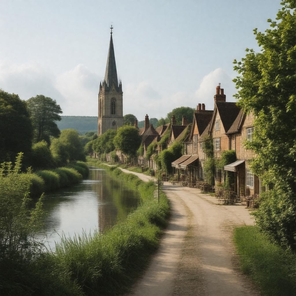 AI-created image of Aylsham