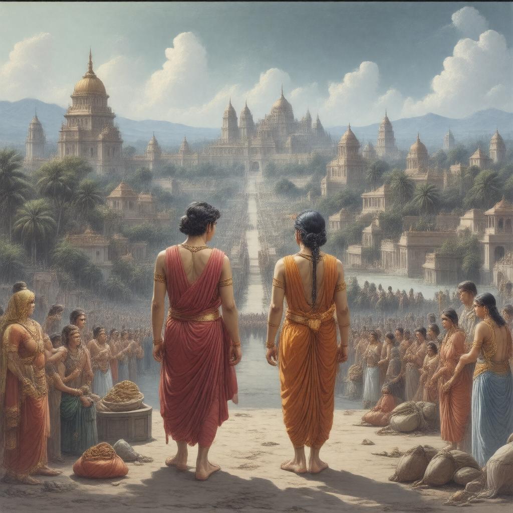 AI-created image of Ayodhya Kanda