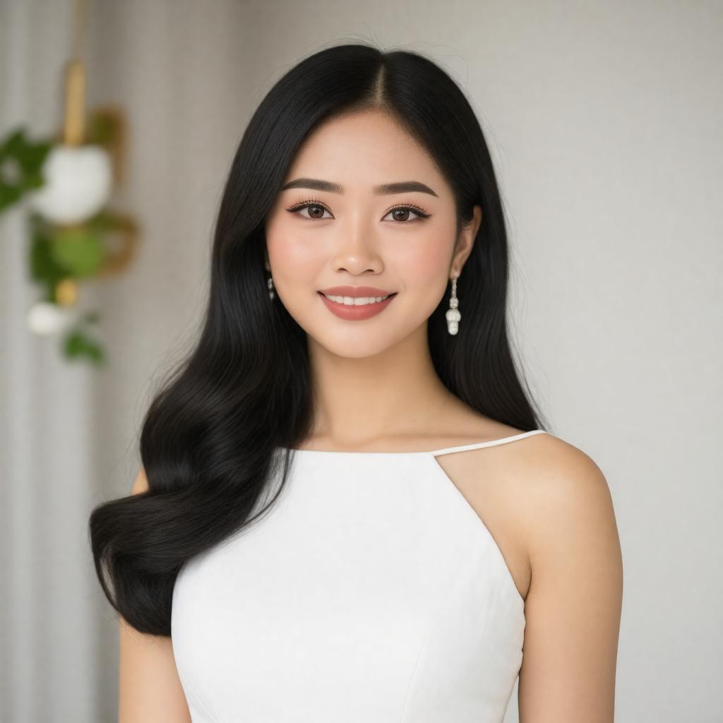 AI-created image of Ayu Maulida Putri