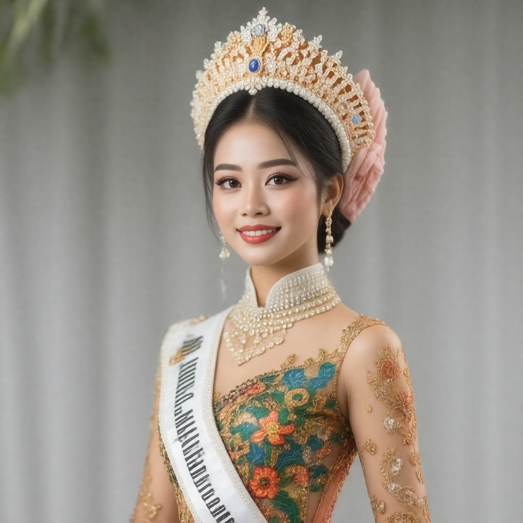 AI-created image of Ayu Saraswati