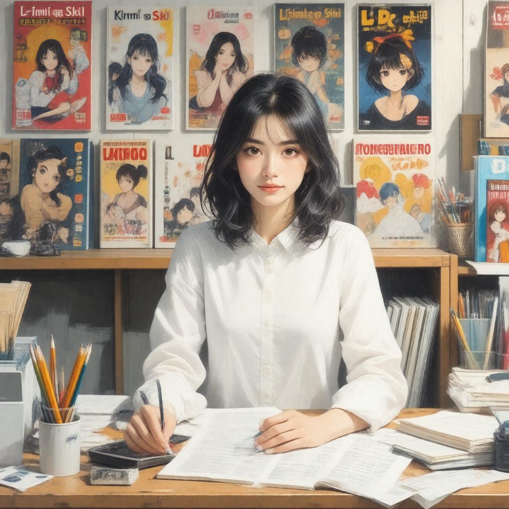 Click to view larger image AI-created image of Ayu Watanabe