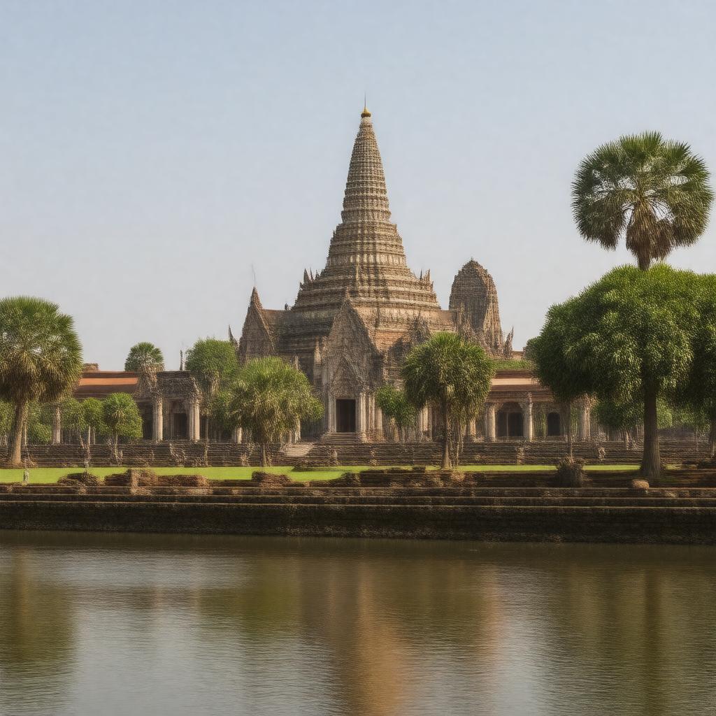AI-created image of Ayutthaya