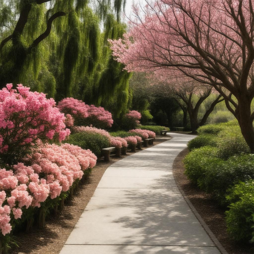 Click to view larger image AI-created image of Azalea Garden
