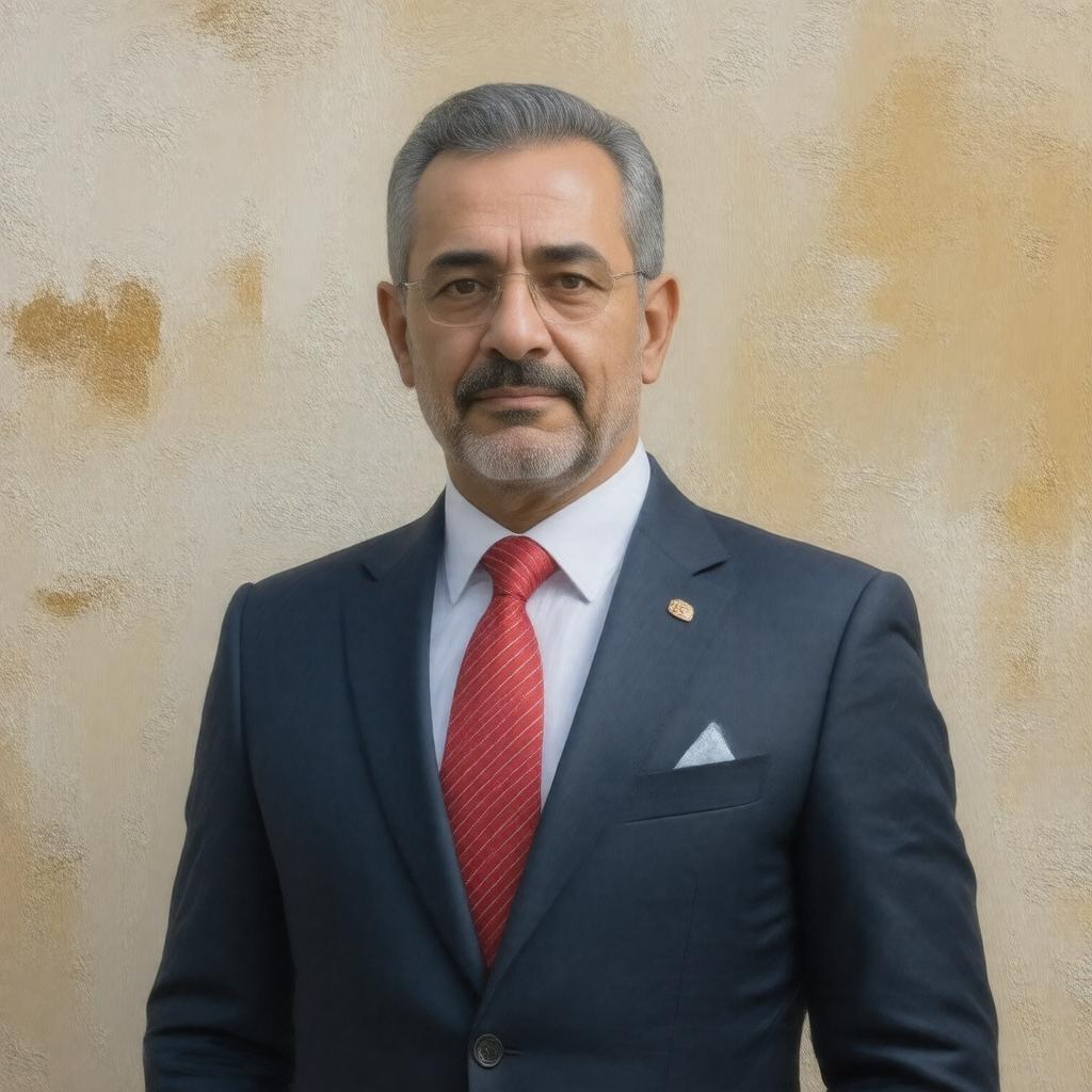 AI-created image of Aziz Akhannouch