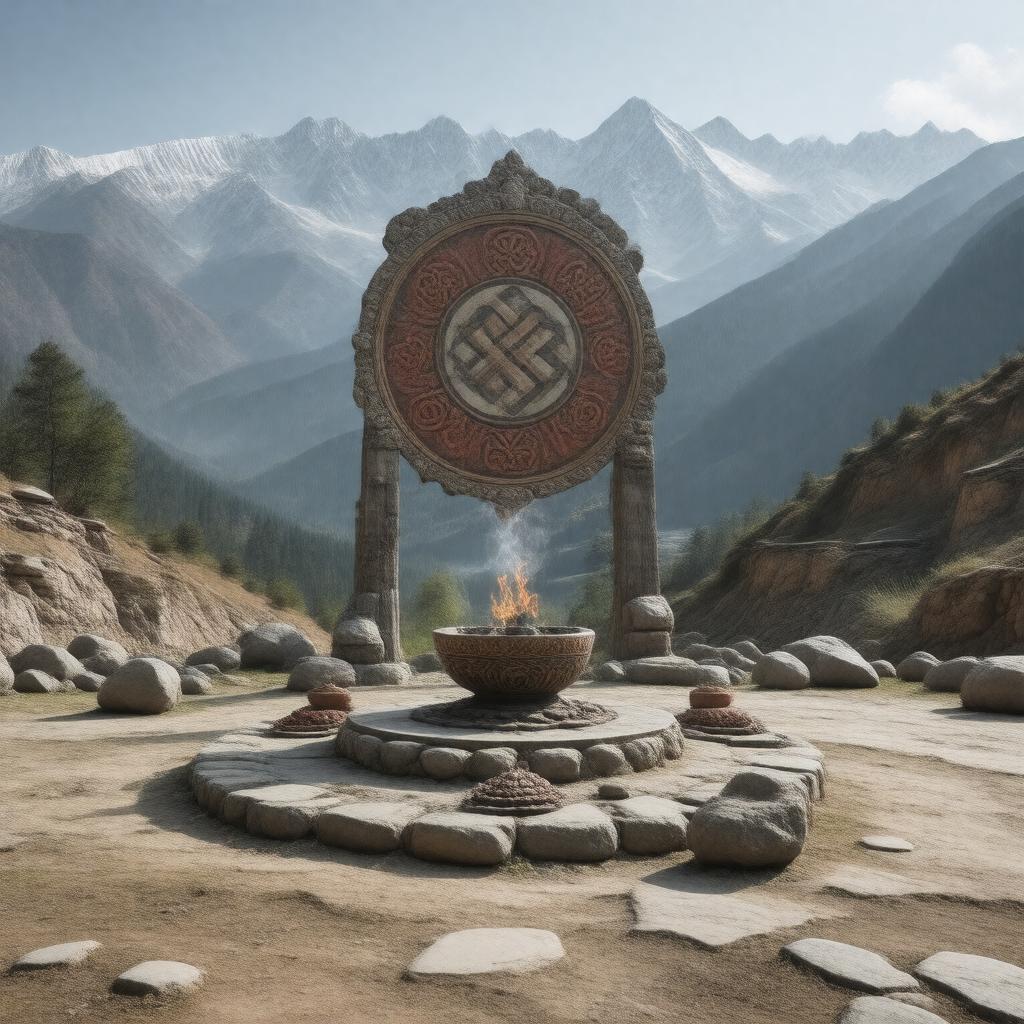 AI-created image of Bön