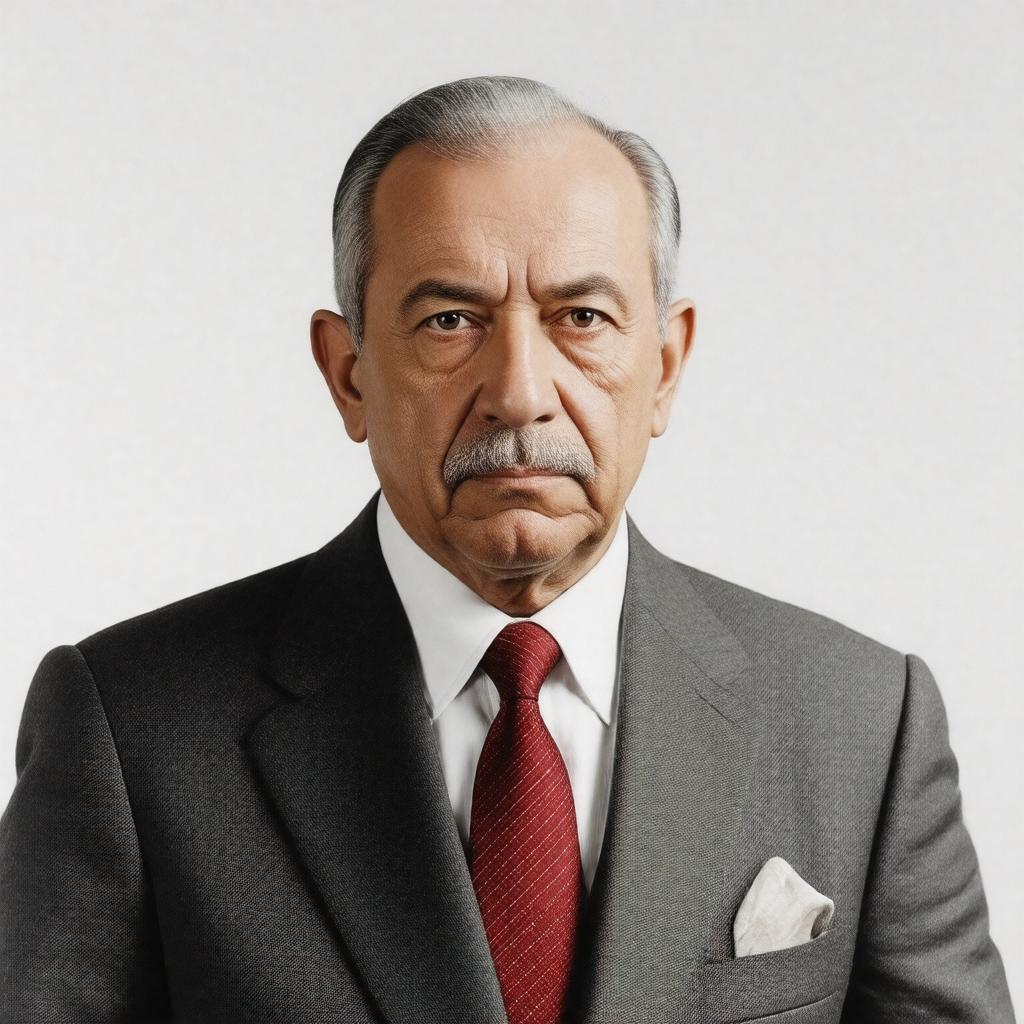 AI-created image of Bülent Ecevit