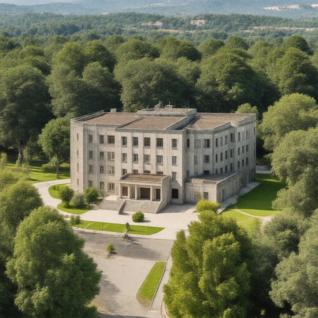 AI-created image of Bülent Ecevit University Ereğli Faculty