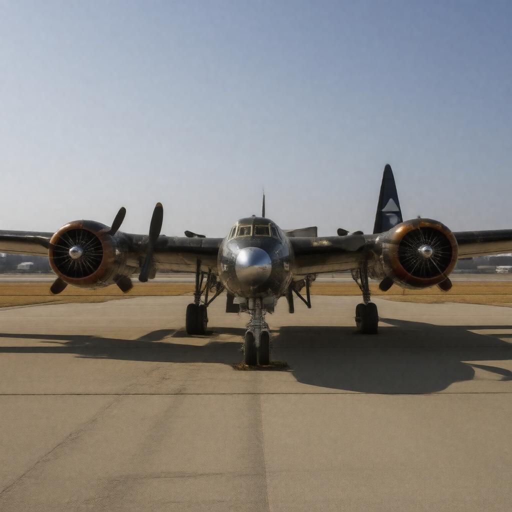AI-created image of B-29 Bockscar