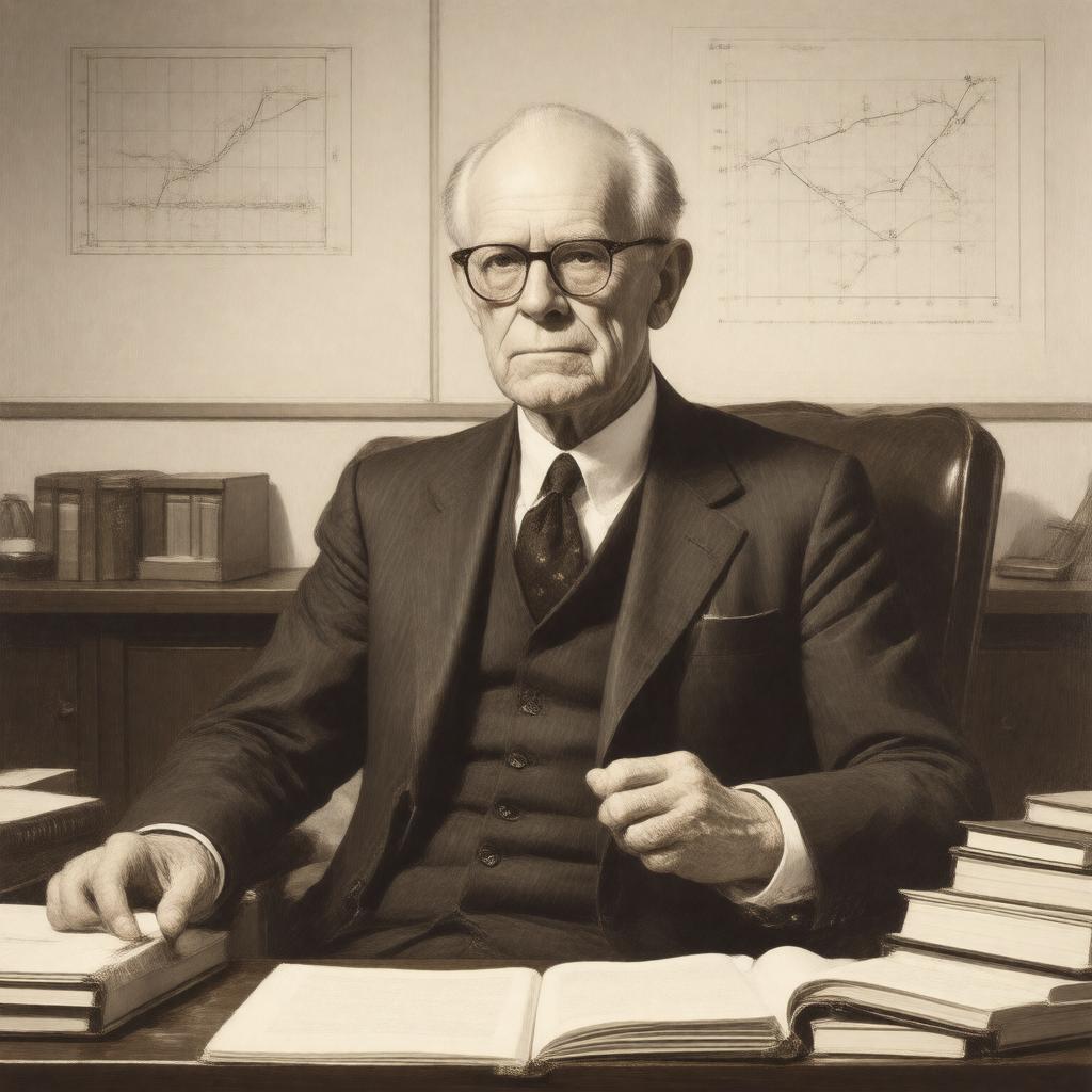 AI-created image of B. F. Skinner