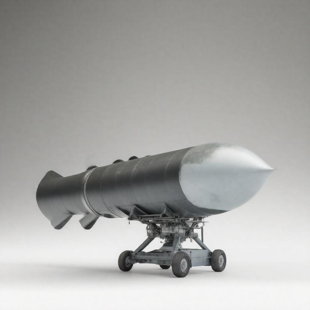AI-created image of B61 nuclear bomb