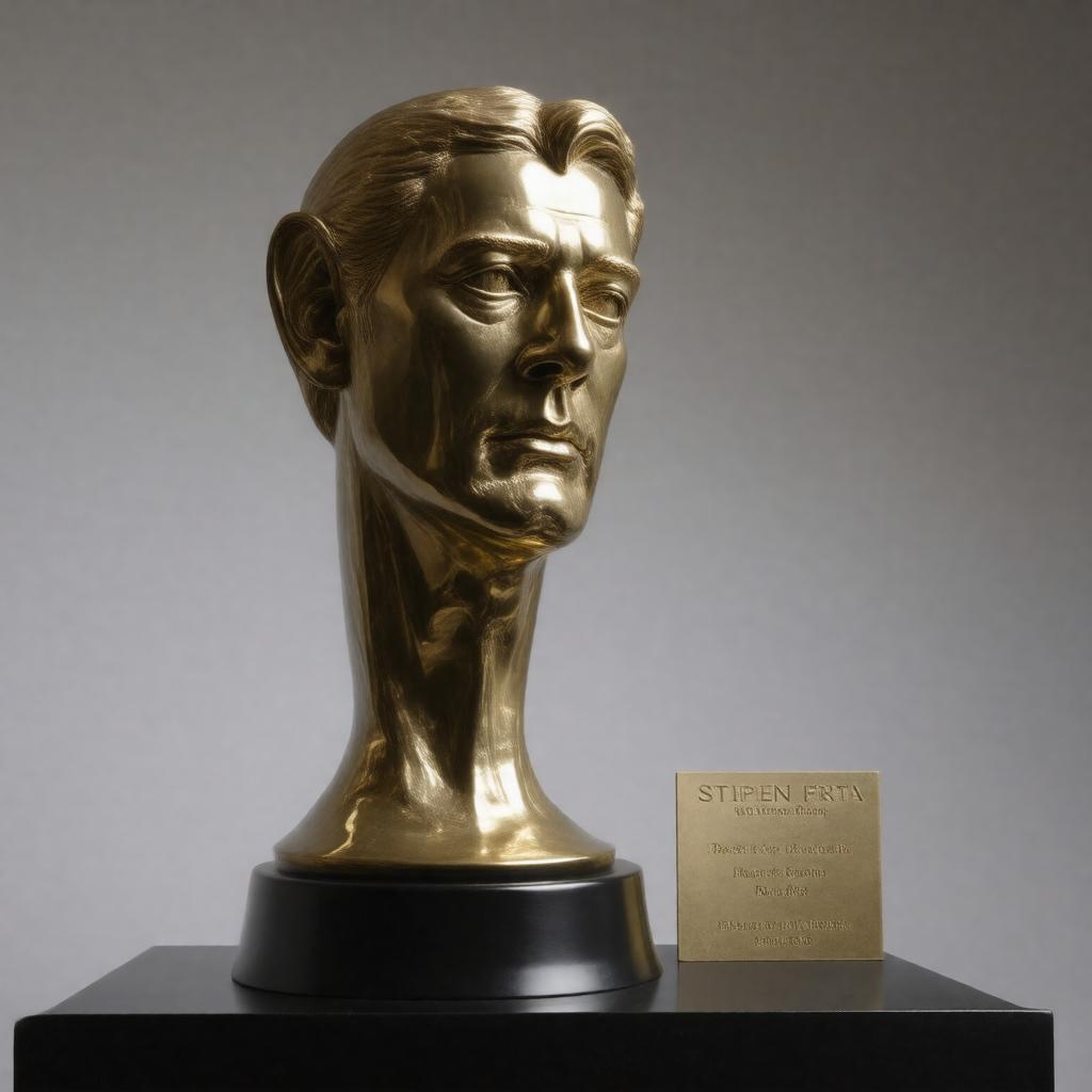 AI-created image of BAFTA Award for Best Actor in a Leading Role (Stephen Fry)