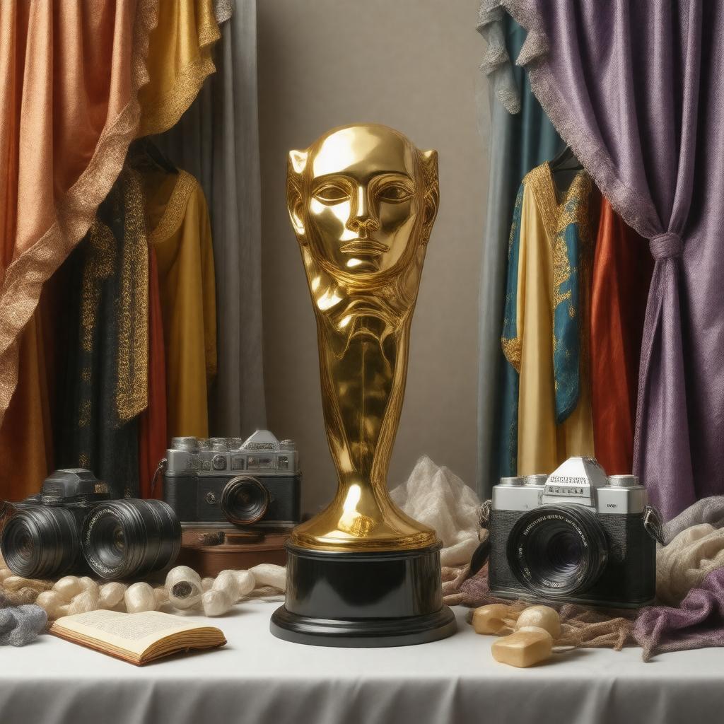AI-created image of BAFTA Award for Best Costume Design