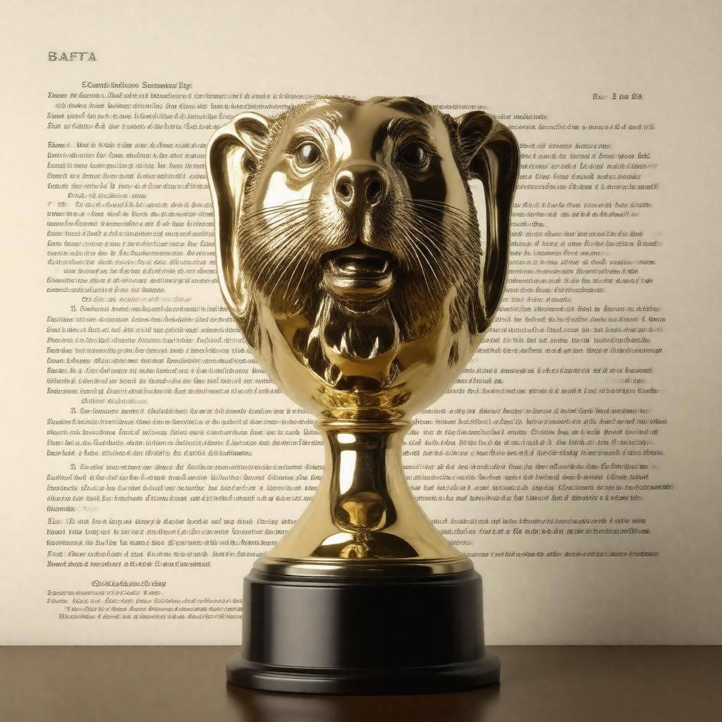 AI-created image of BAFTA Award for Best Original Screenplay (Groundhog Day)