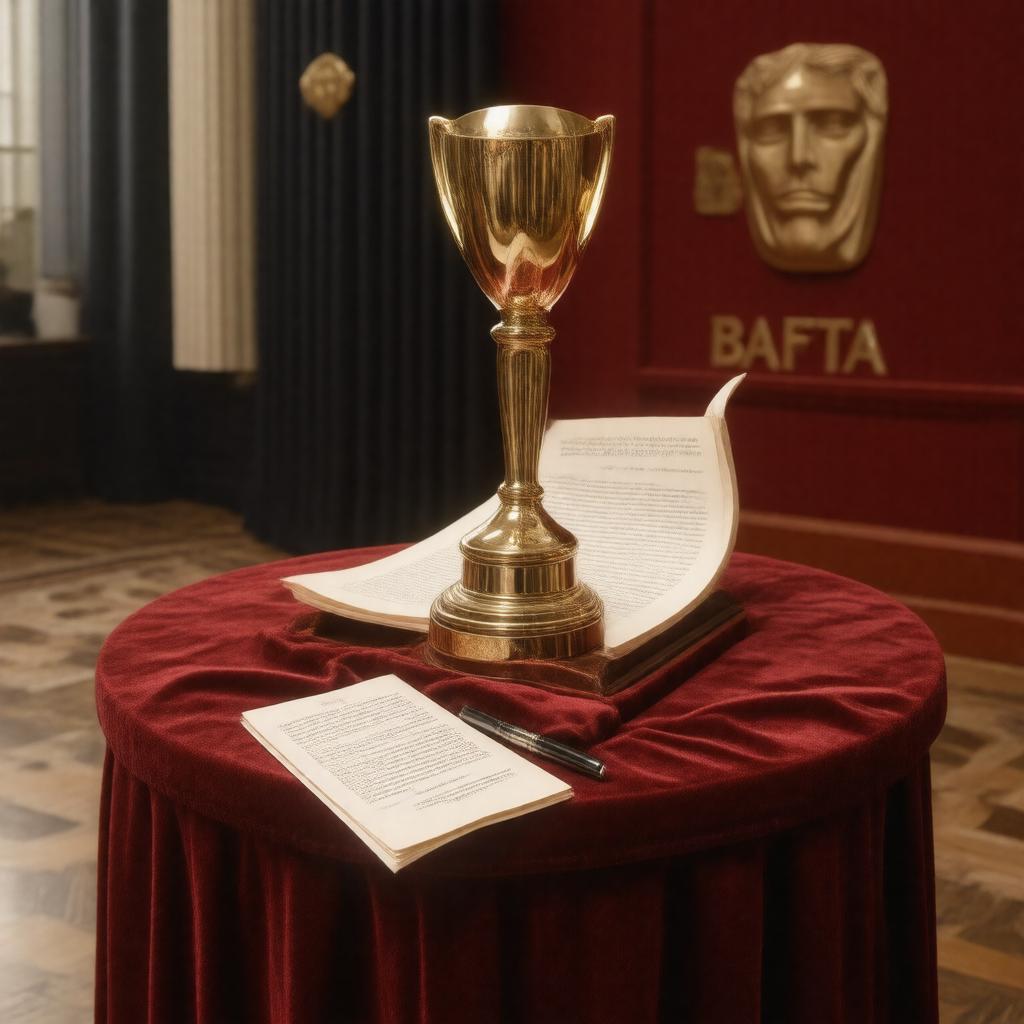 AI-created image of BAFTA Award nomination for Best Screenplay