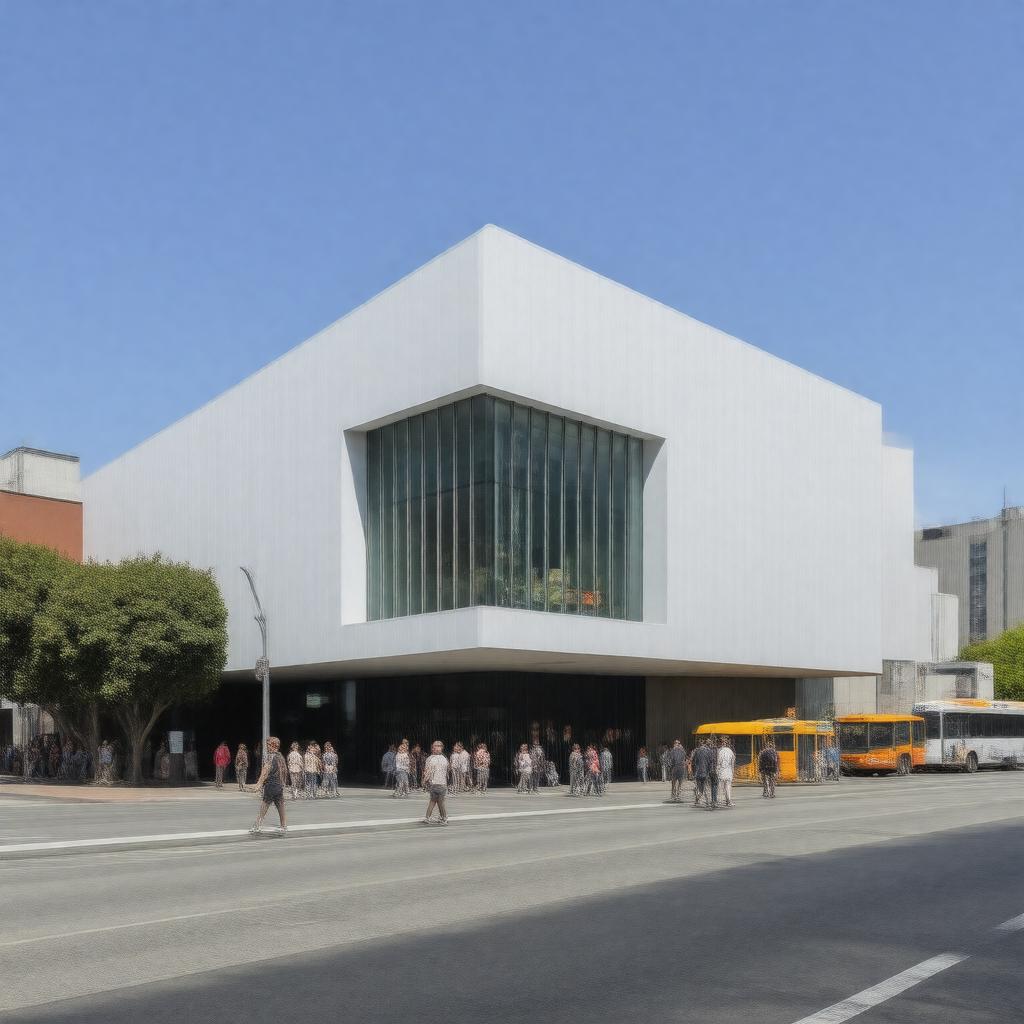 AI-created image of BAMPFA