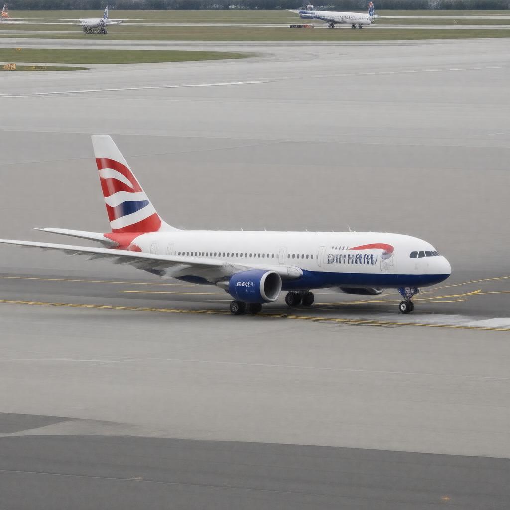 AI-created image of BA Euroflyer