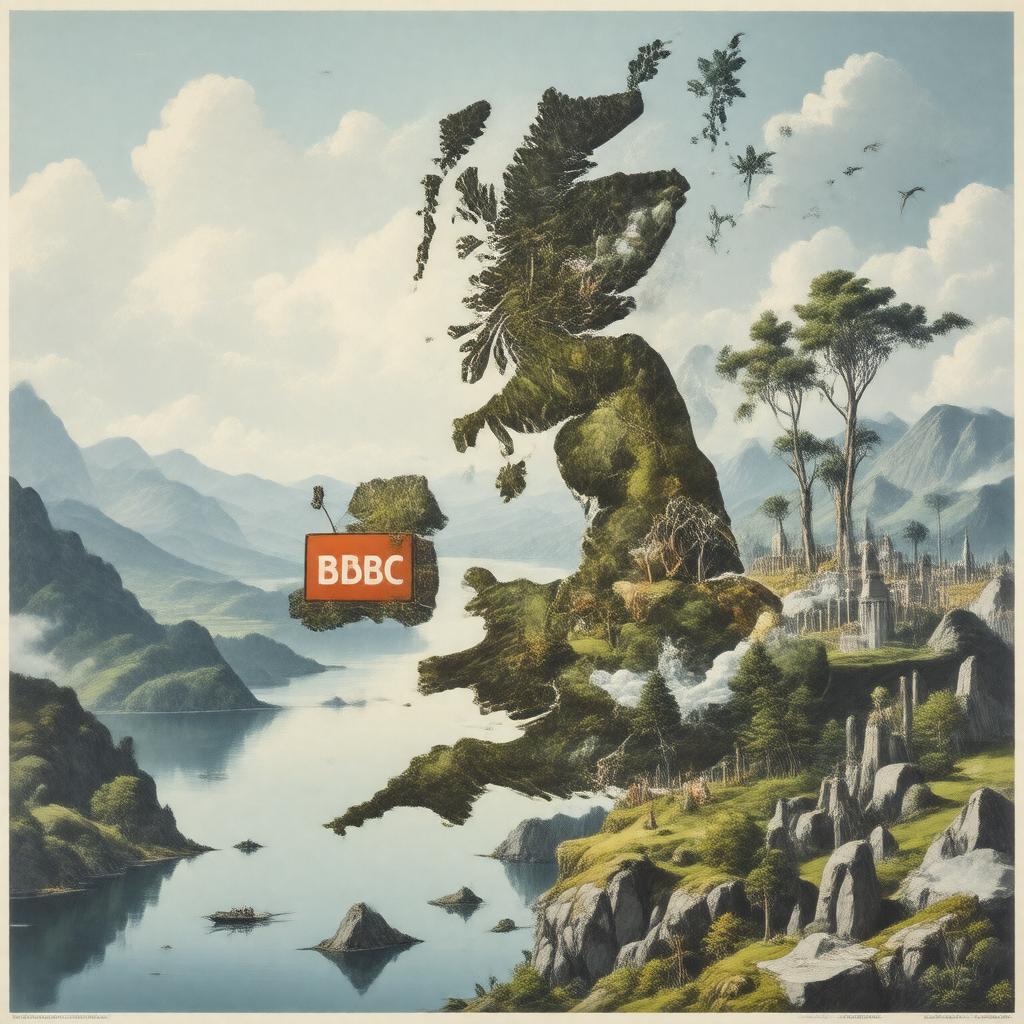 AI-created image of BBC One