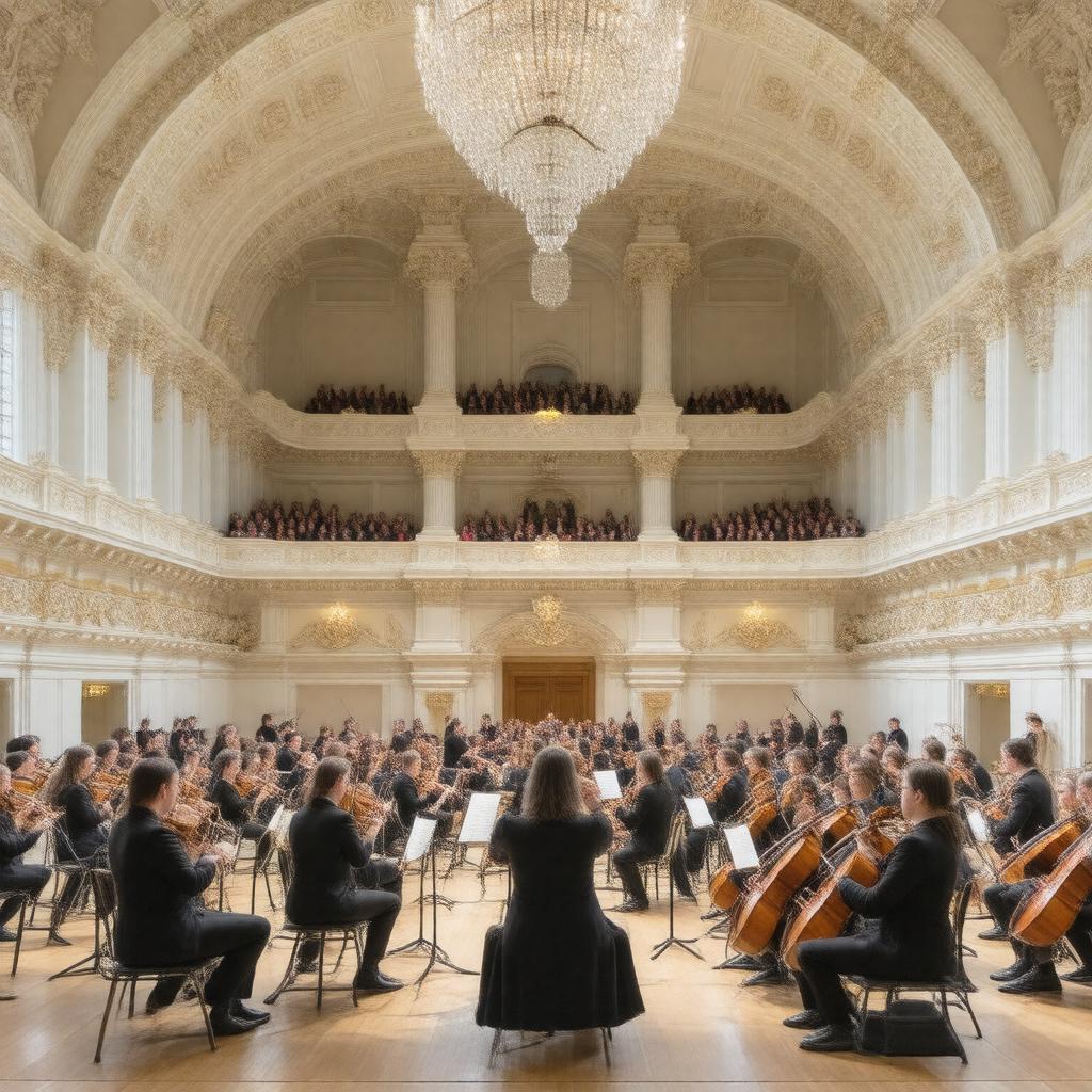 AI-created image of BBC Radio 3 Lunchtime Concerts