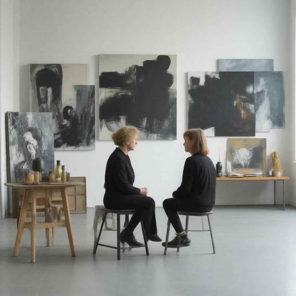 AI-created image of BBC documentary 'Cornelia Parker'