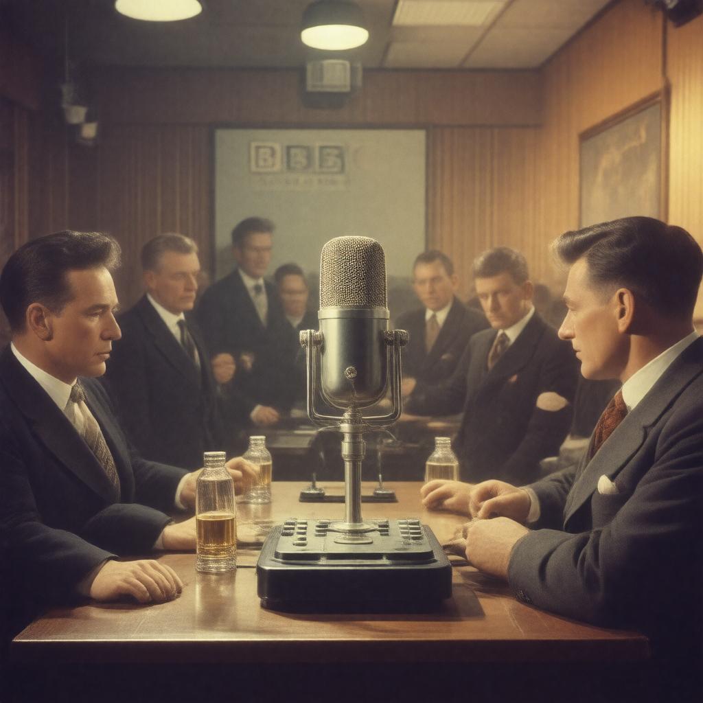 AI-created image of BBC radio drama
