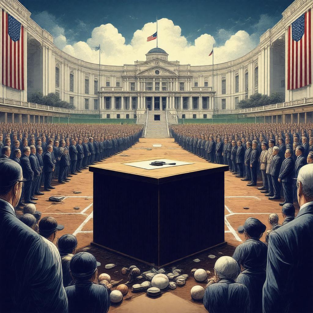 Click to view larger image AI-created image of BBWAA election