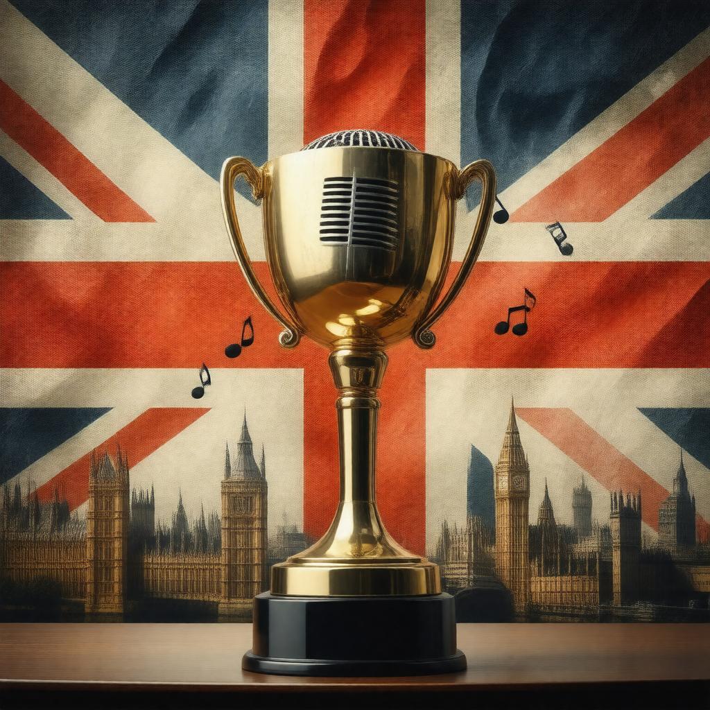 AI-created image of BRIT Award for Best British Female Solo Artist
