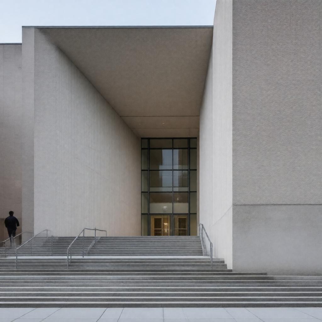 Click to view larger image AI-created image of BU Art Gallery