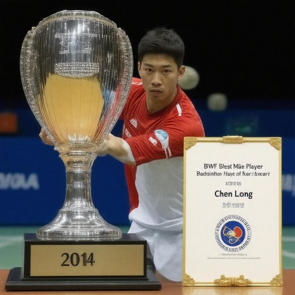 Click to view larger image AI-created image of BWF Best Male Player of the Year 2014