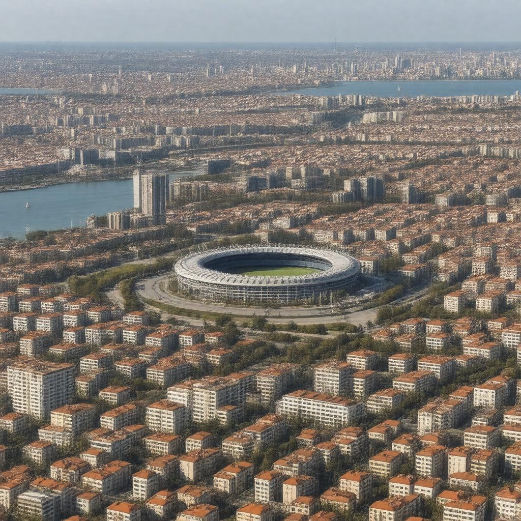 AI-created image of Başakşehir