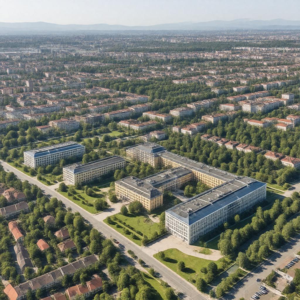 AI-created image of Babeș-Bolyai University