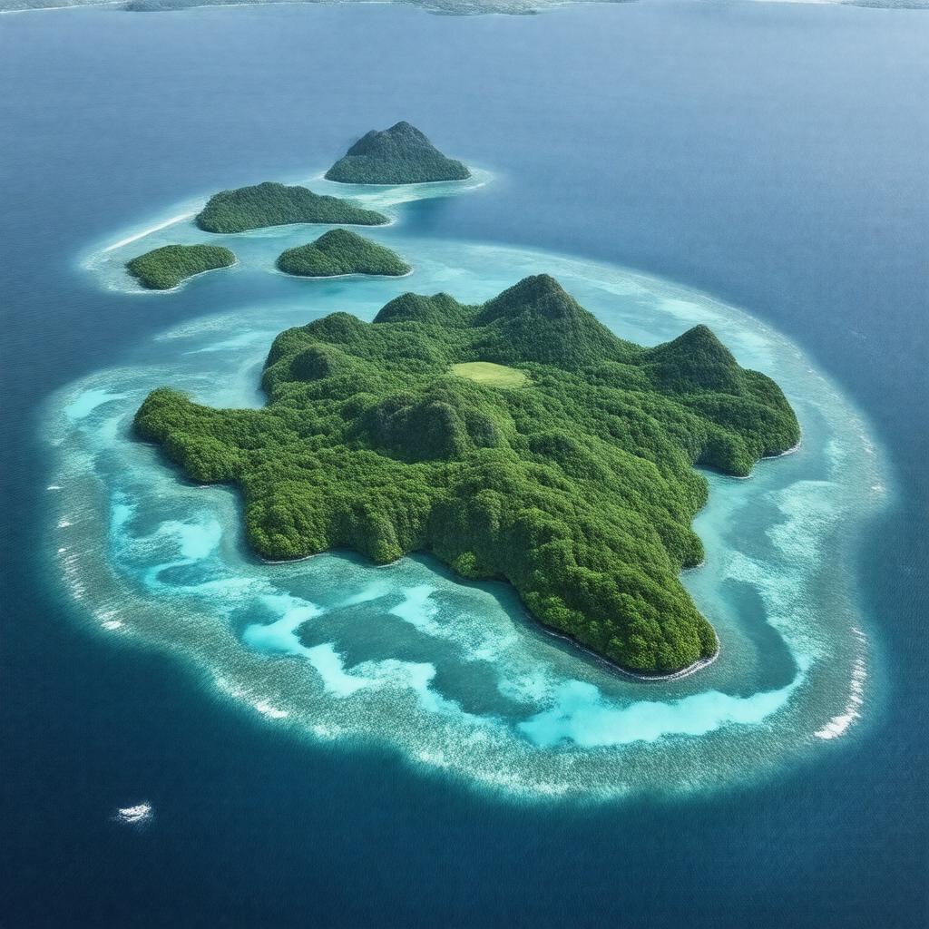 AI-created image of Babeldaob